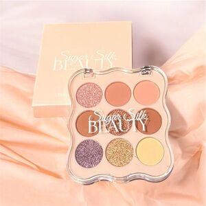 NEW SUGARSILK Ethereal Eyes Palette, Sugar Silk, 9 Shades